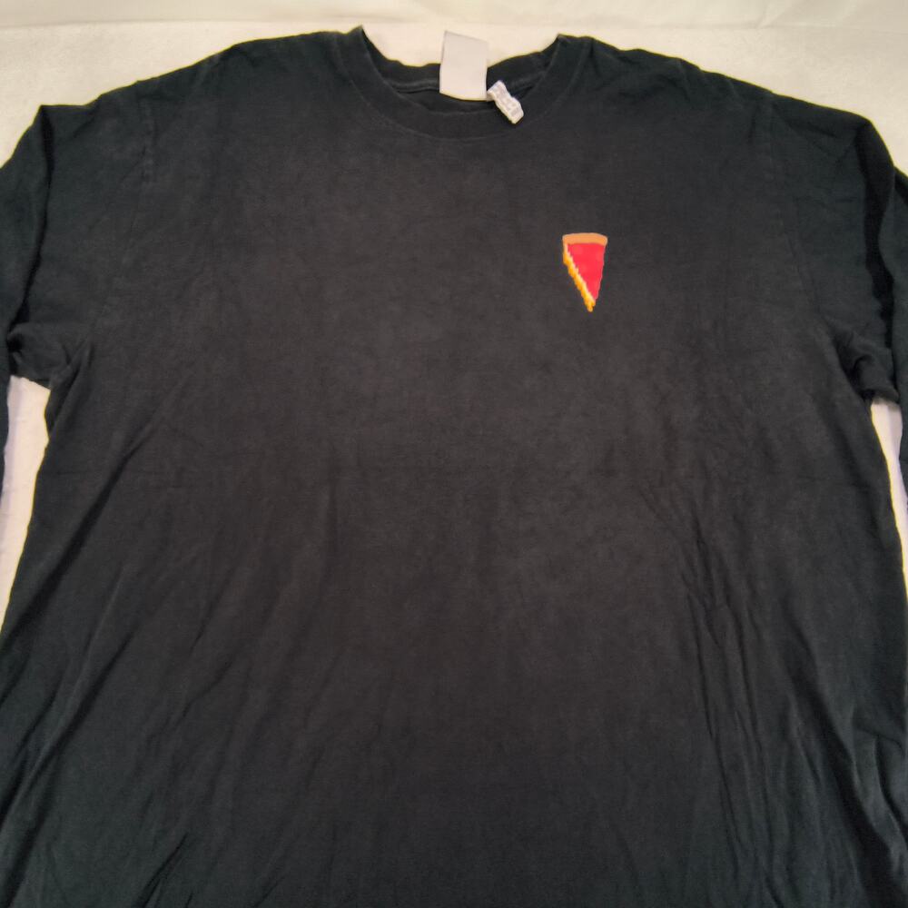 Adidas Athletics Graphic Crew Neck Long Sleeve T Shirt Mens Size 2XL Black
